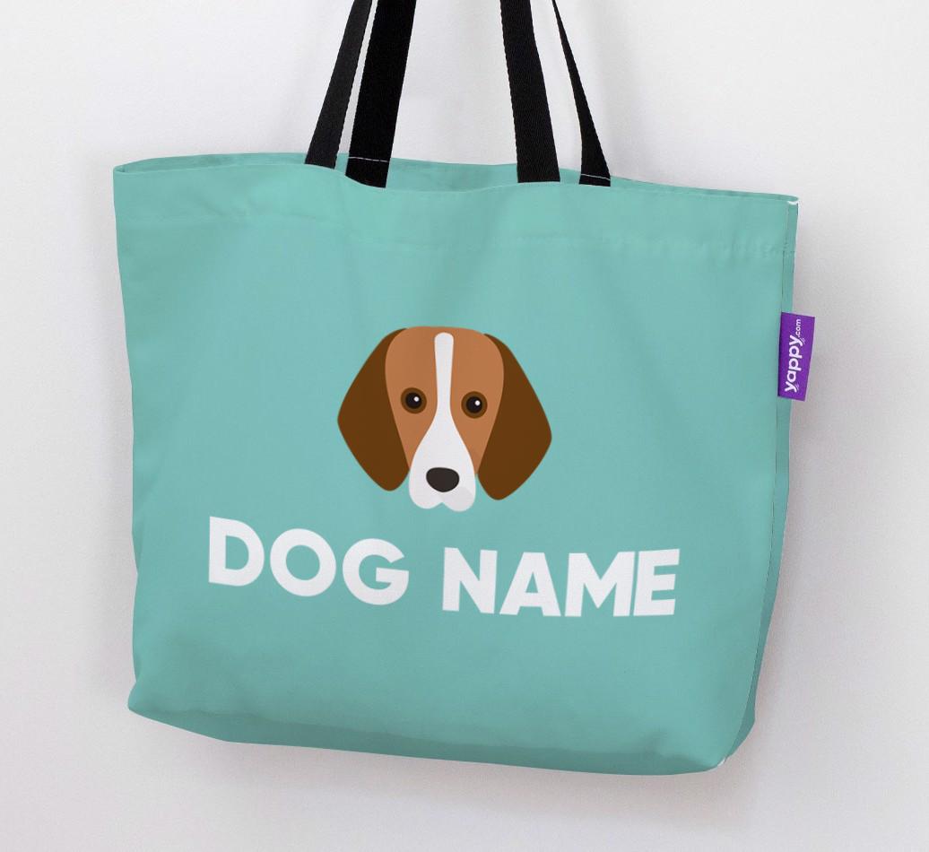 Personalised {dogsName} Icon Canvas Bag
