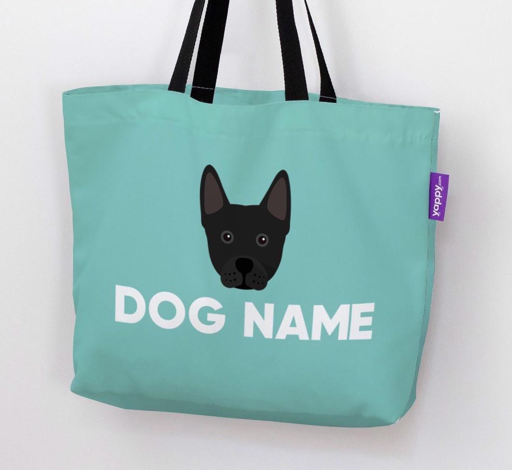 Personalized {dogsName} Icon Canvas Bag