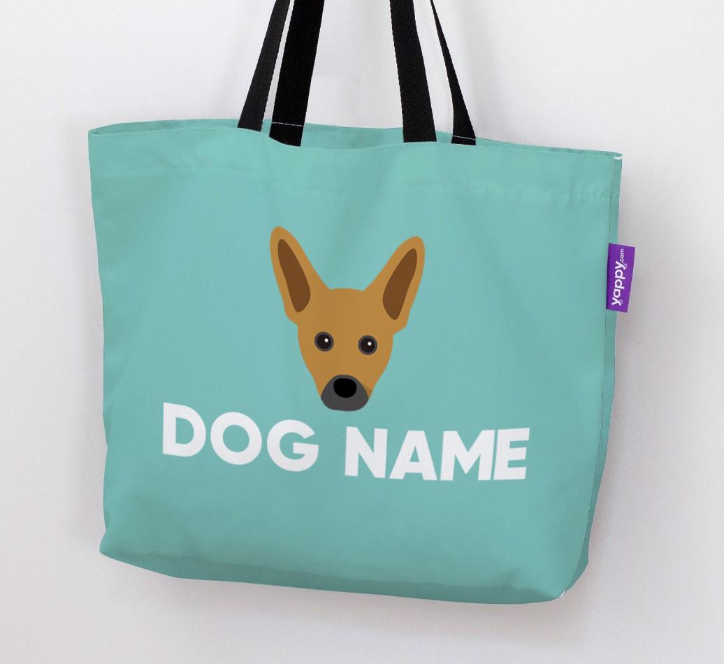 Personalized {dogsName} Icon Canvas Bag