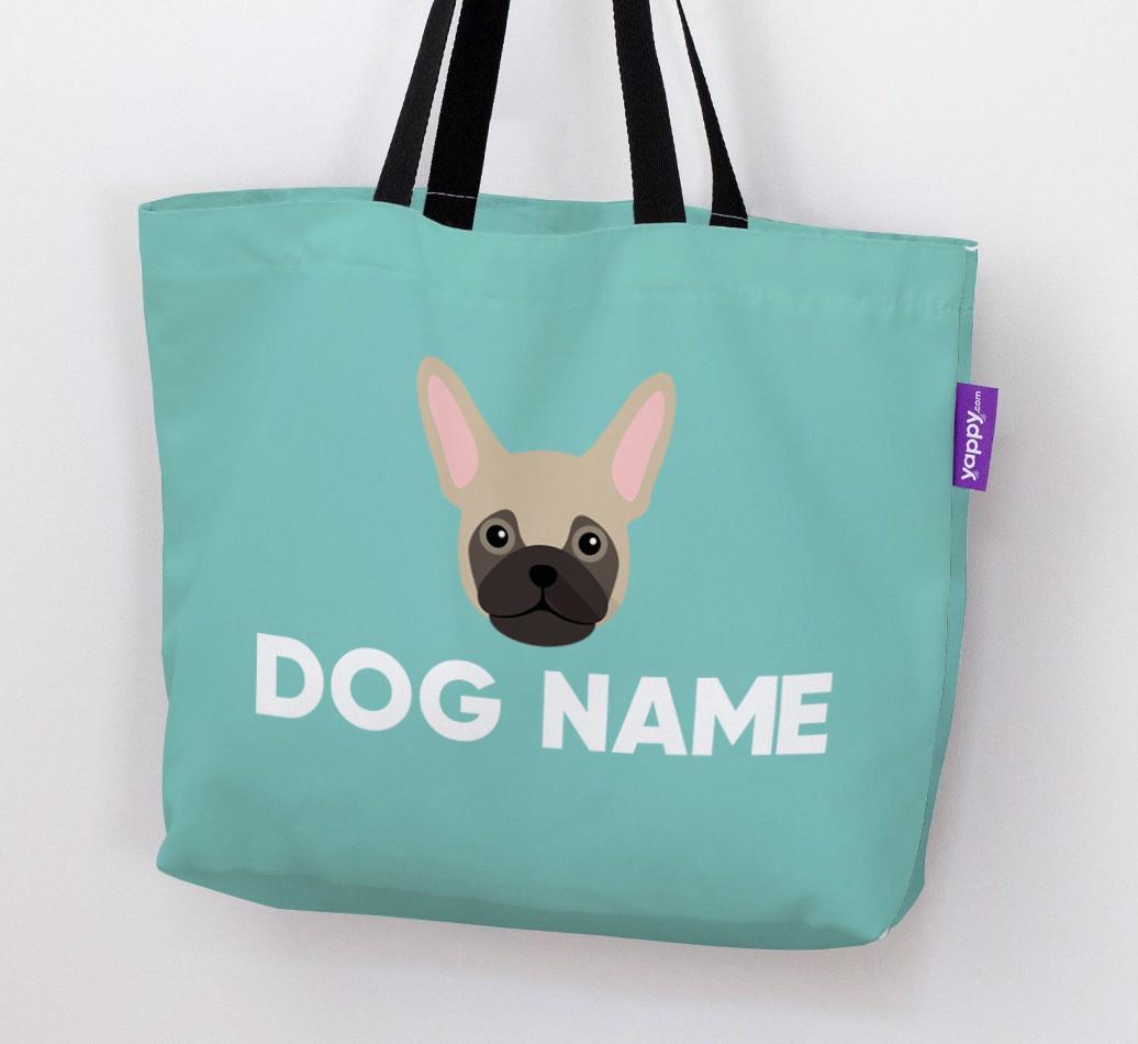 Personalized {dogsName} Icon Canvas Bag