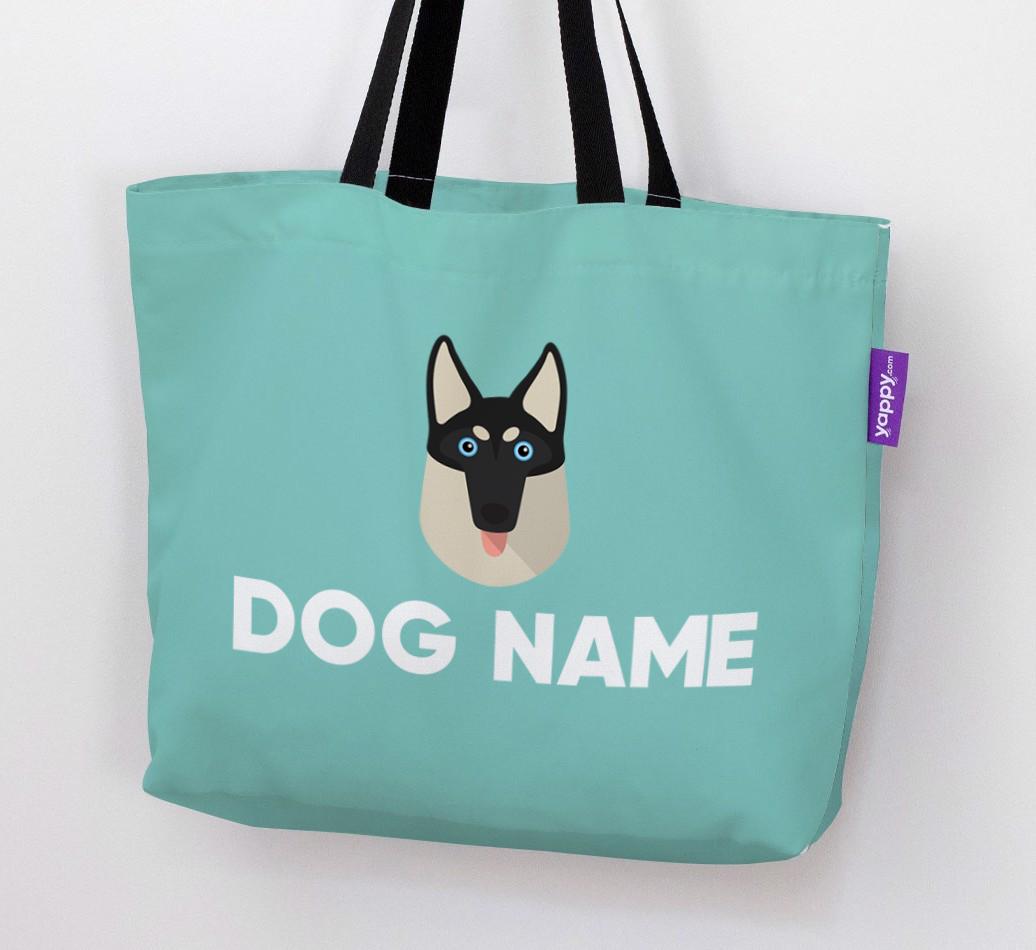 Personalized {dogsName} Icon Canvas Bag