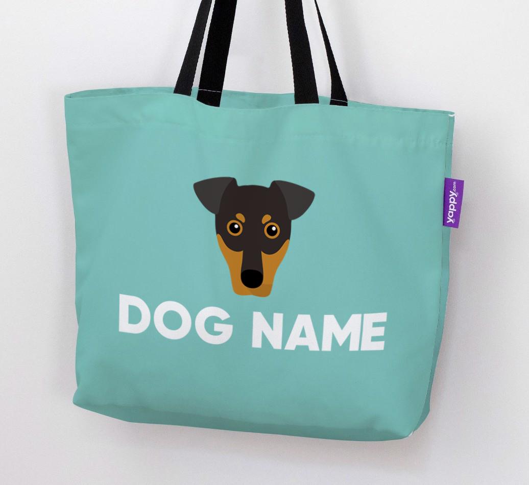 Personalized {dogsName} Icon Canvas Bag