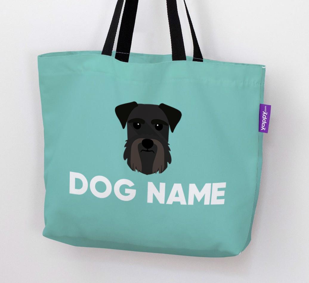 Personalized {dogsName} Icon Canvas Bag