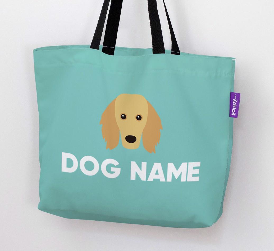 Personalized {dogsName} Icon Canvas Bag