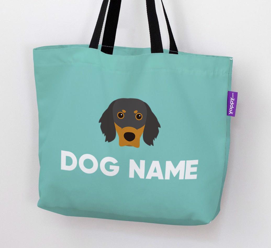 Personalized {dogsName} Icon Canvas Bag