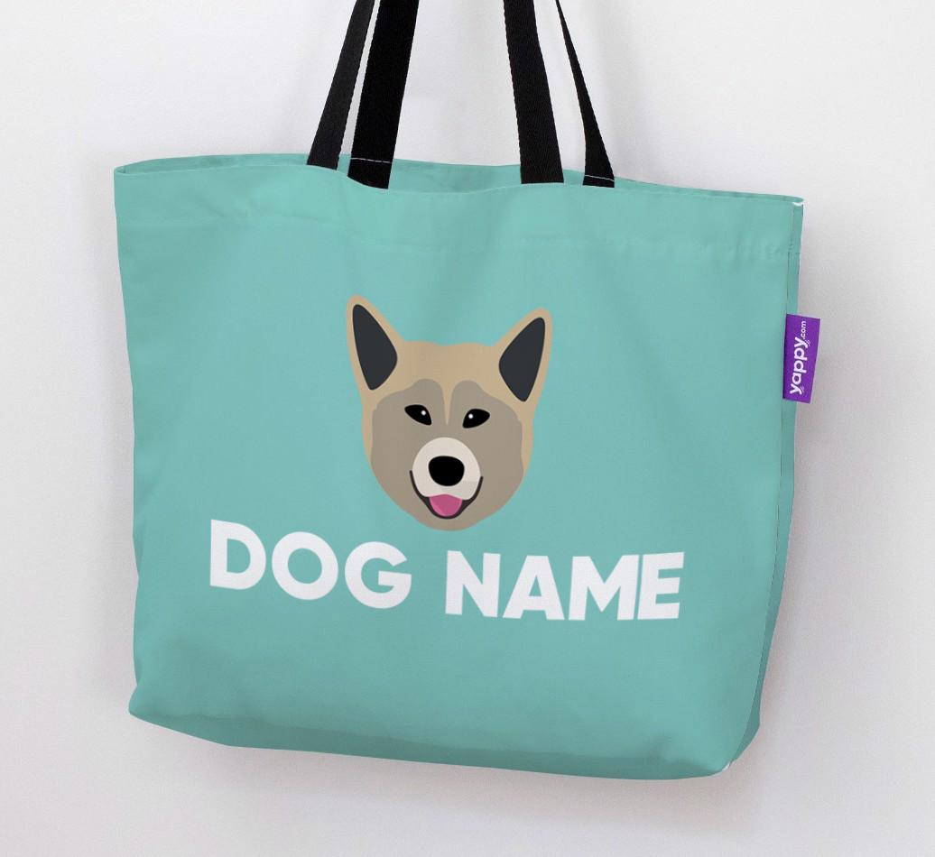 Personalized {dogsName} Icon Canvas Bag