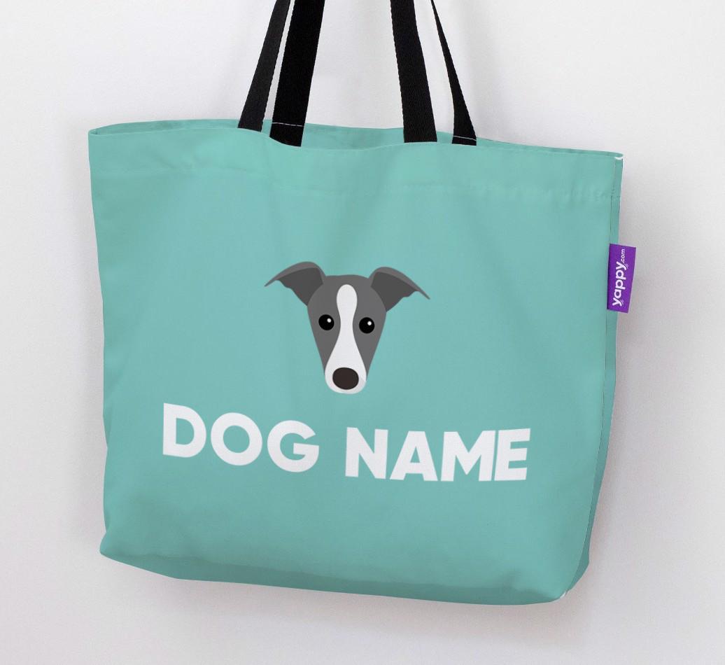 Personalized {dogsName} Icon Canvas Bag
