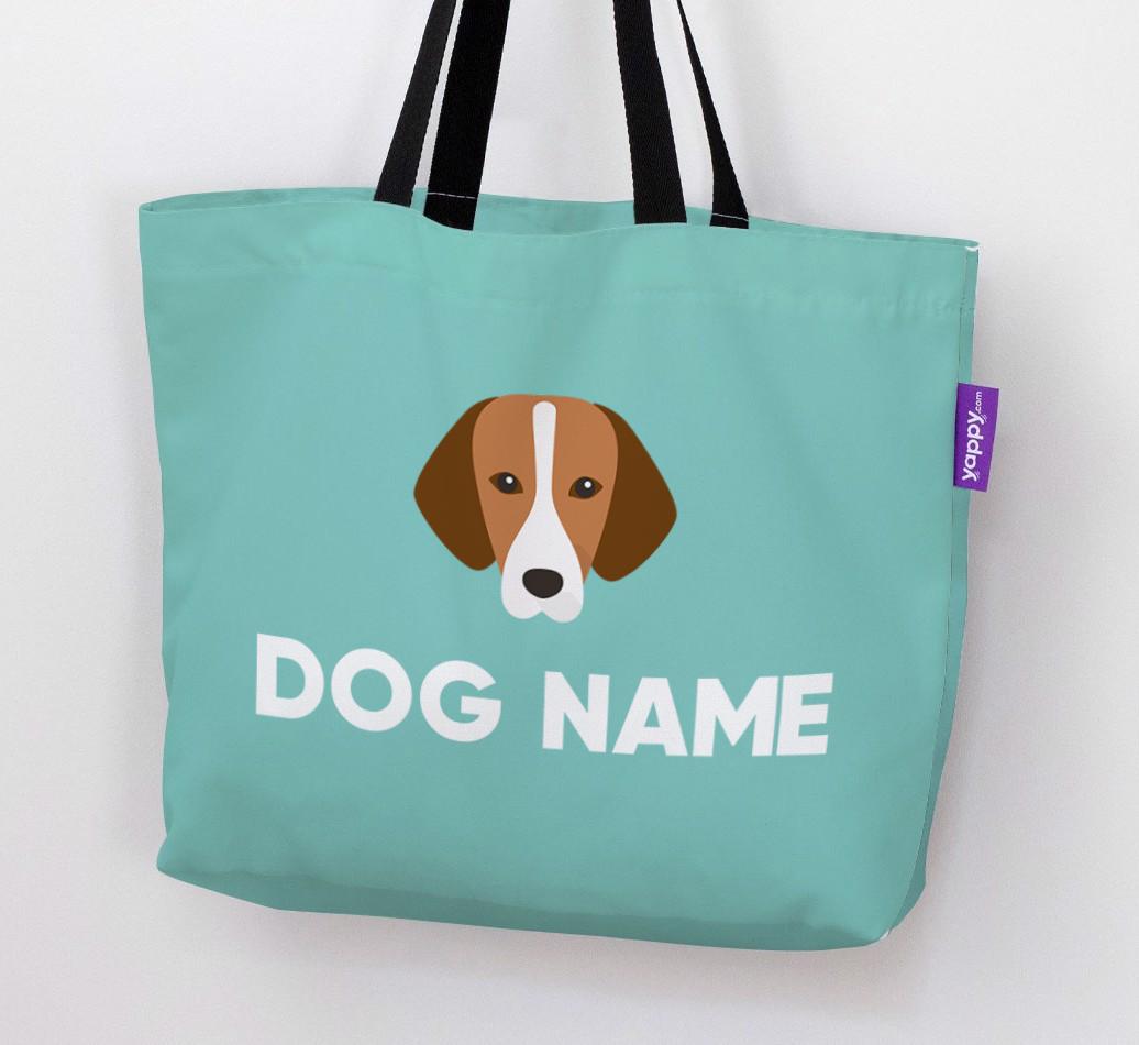 Personalized {dogsName} Icon Canvas Bag