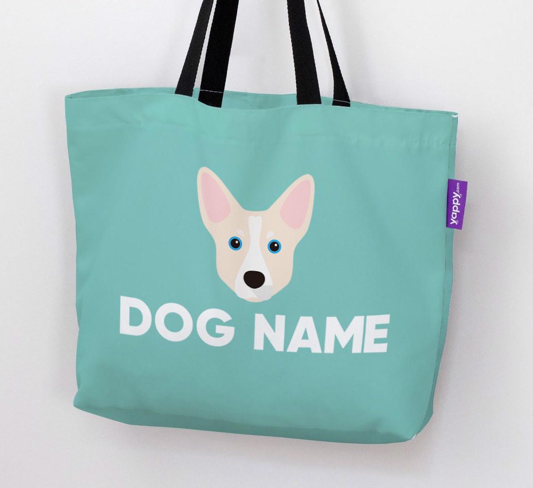 Personalized {dogsName} Icon Canvas Bag