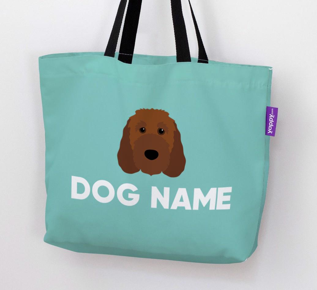 Personalized {dogsName} Icon Canvas Bag