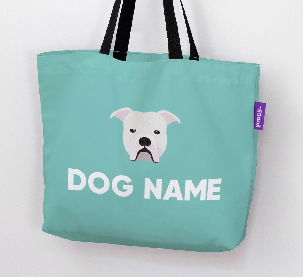 Personalized {dogsName} Icon Canvas Bag