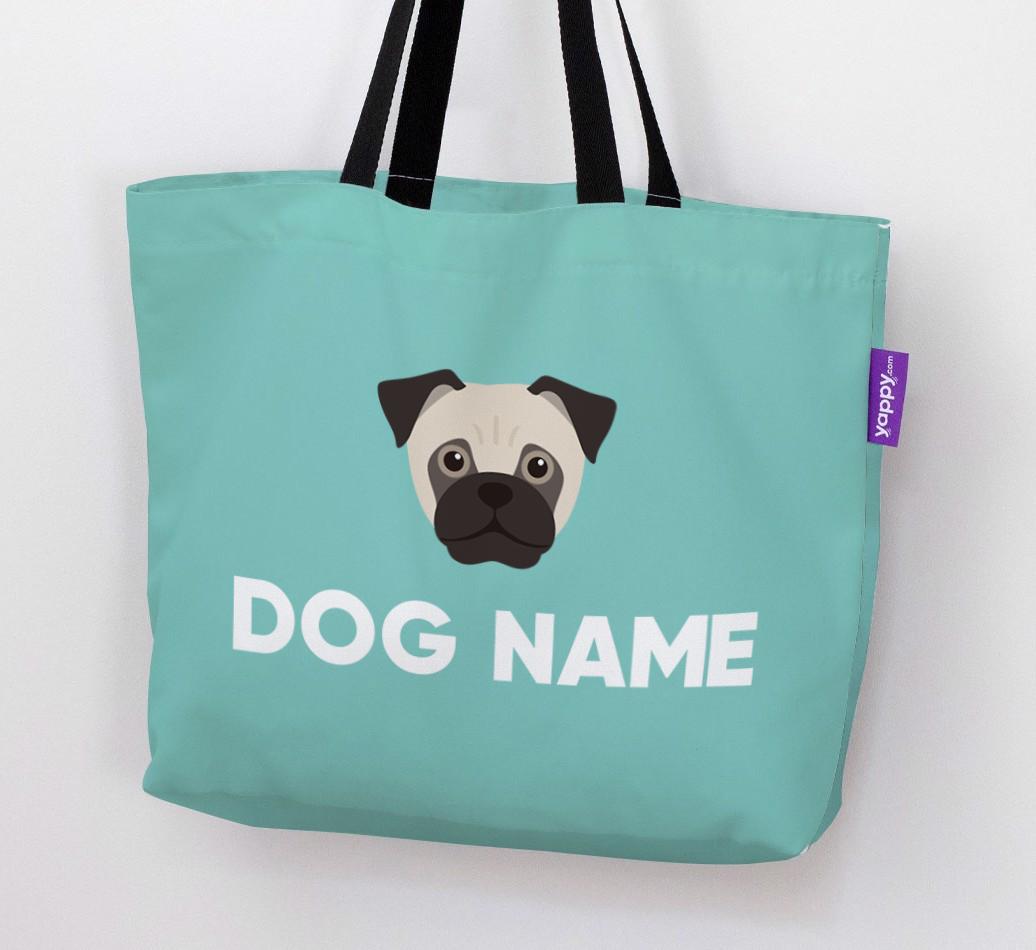Personalized {dogsName} Icon Canvas Bag