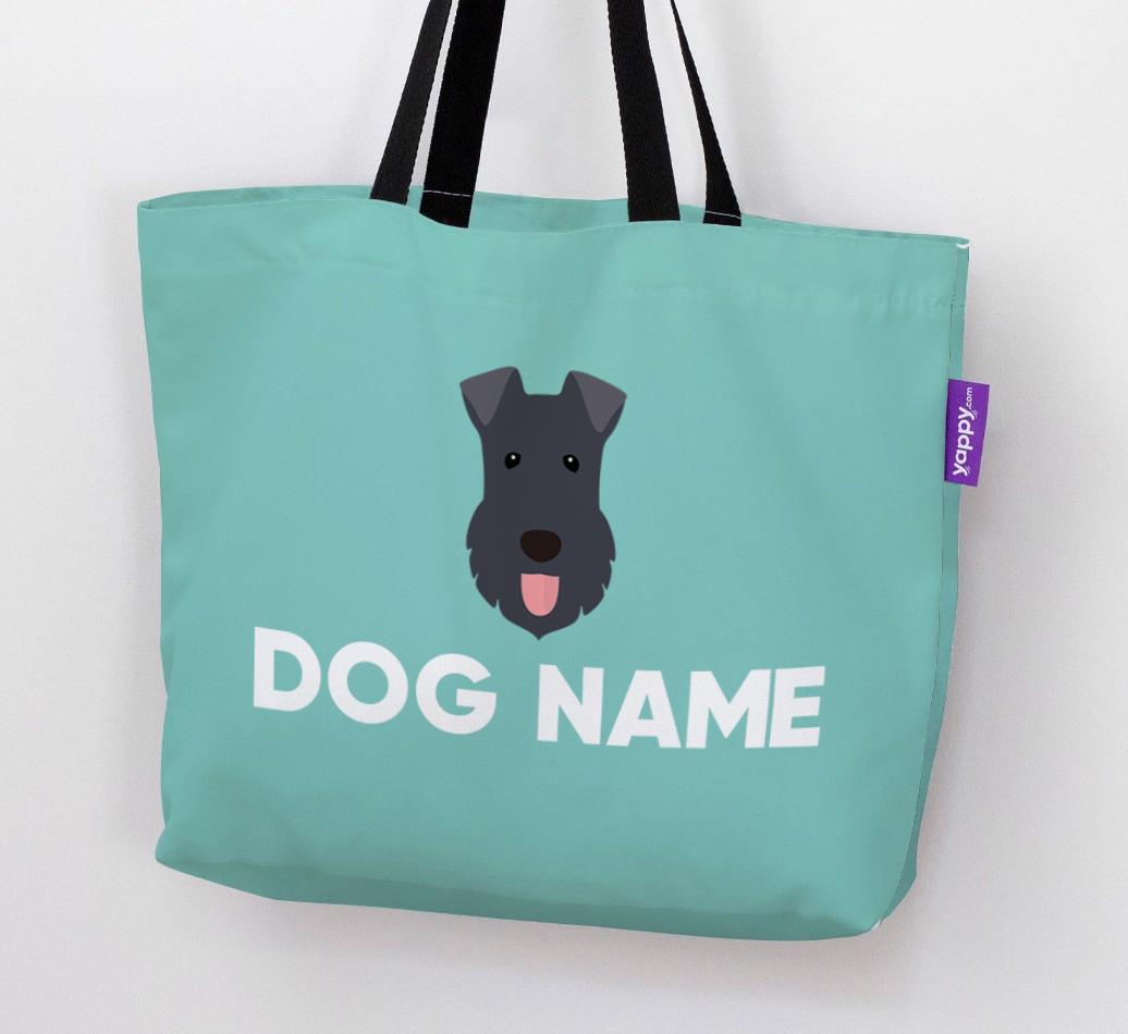 Personalized {dogsName} Icon Canvas Bag