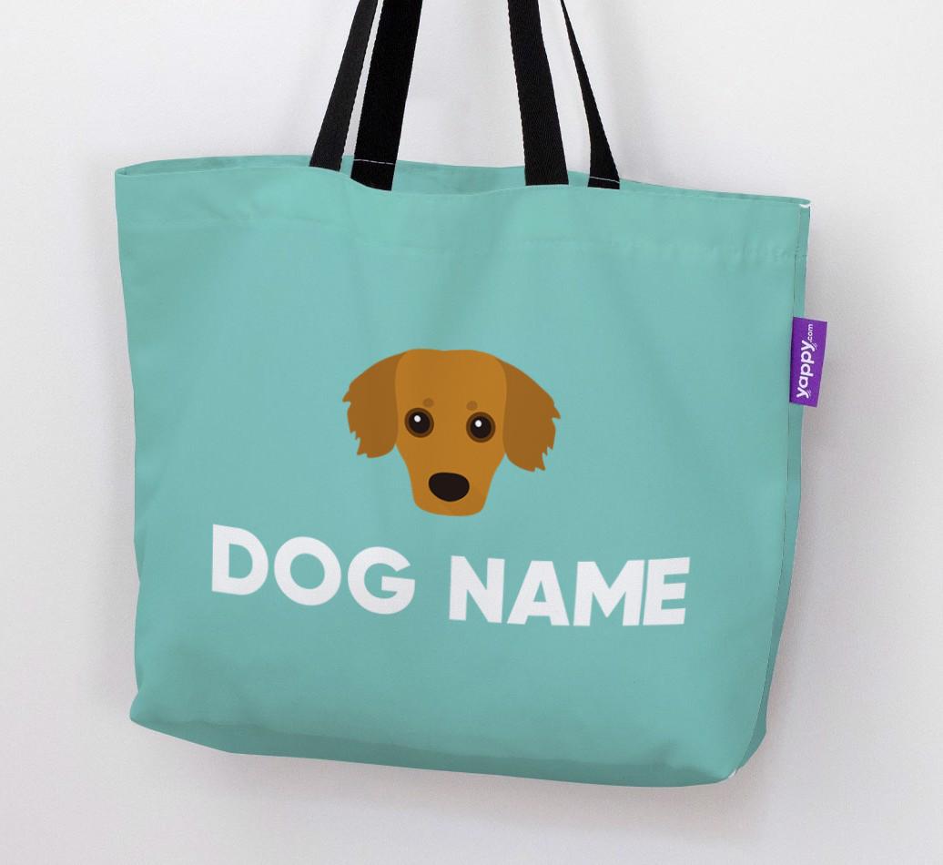 Personalized {dogsName} Icon Canvas Bag