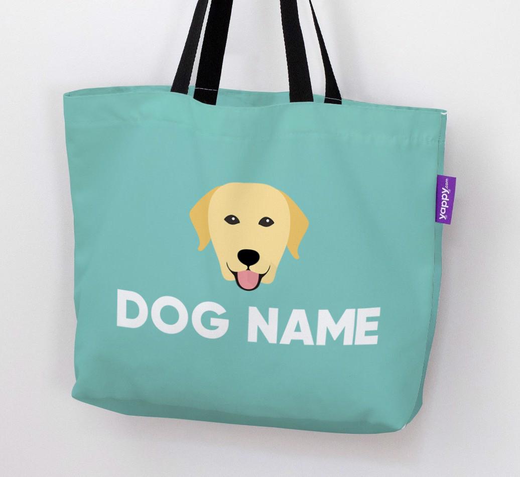 Personalized {dogsName} Icon Canvas Bag