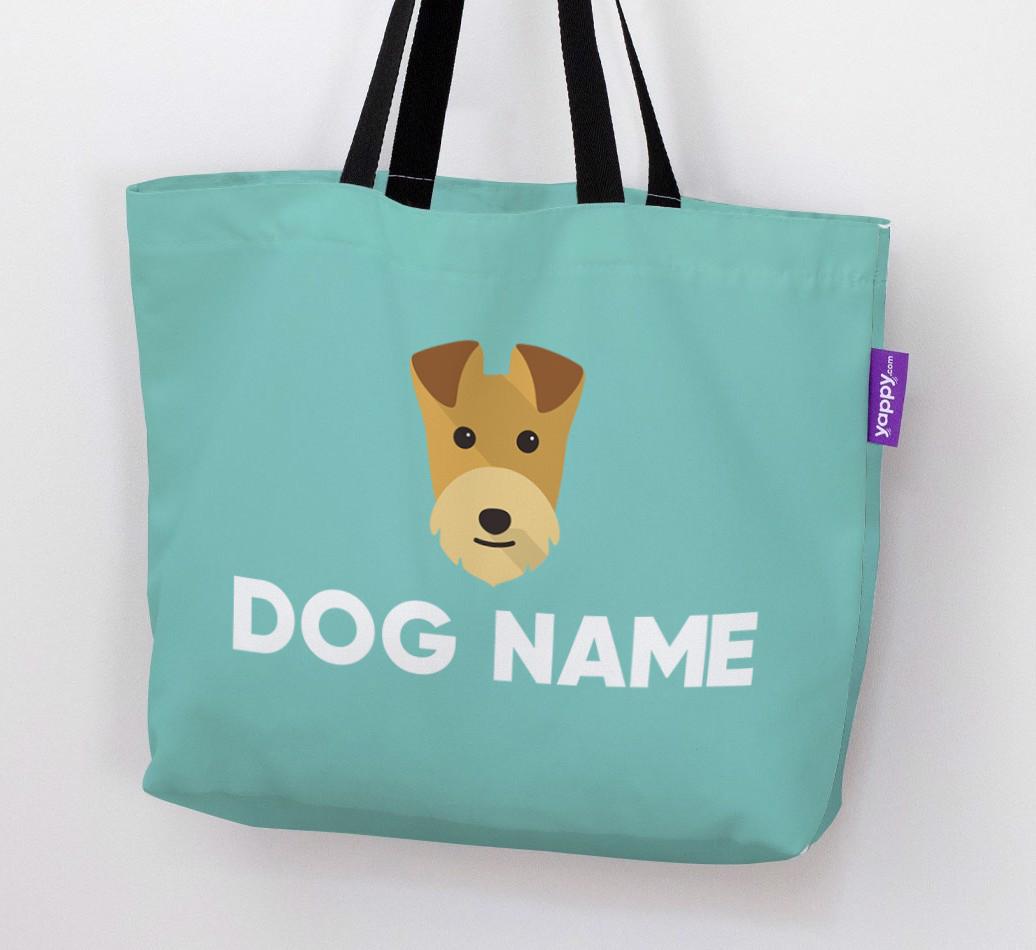 Personalized {dogsName} Icon Canvas Bag