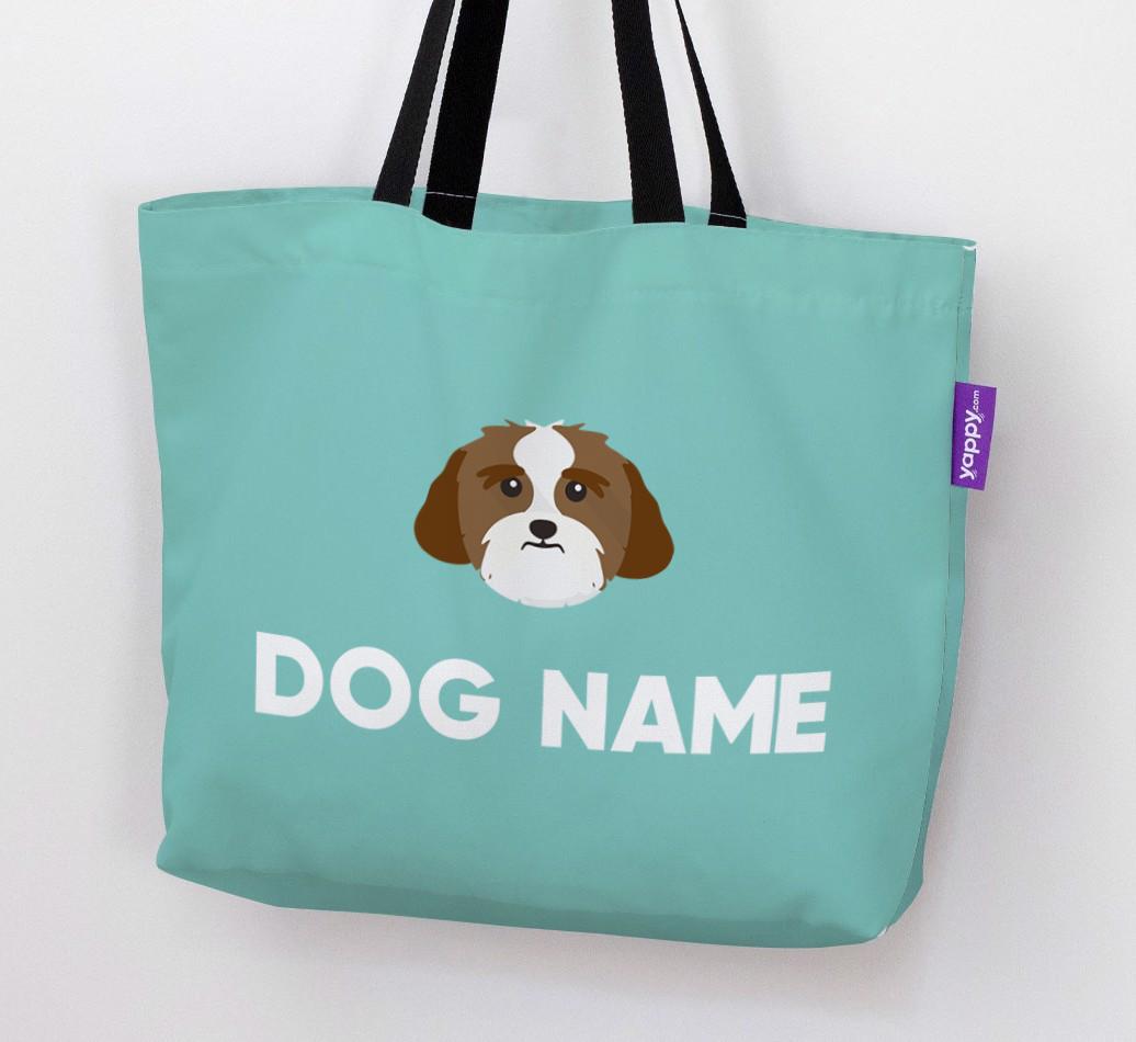 Personalized {dogsName} Icon Canvas Bag