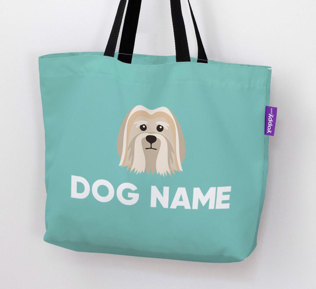 Personalized {dogsName} Icon Canvas Bag