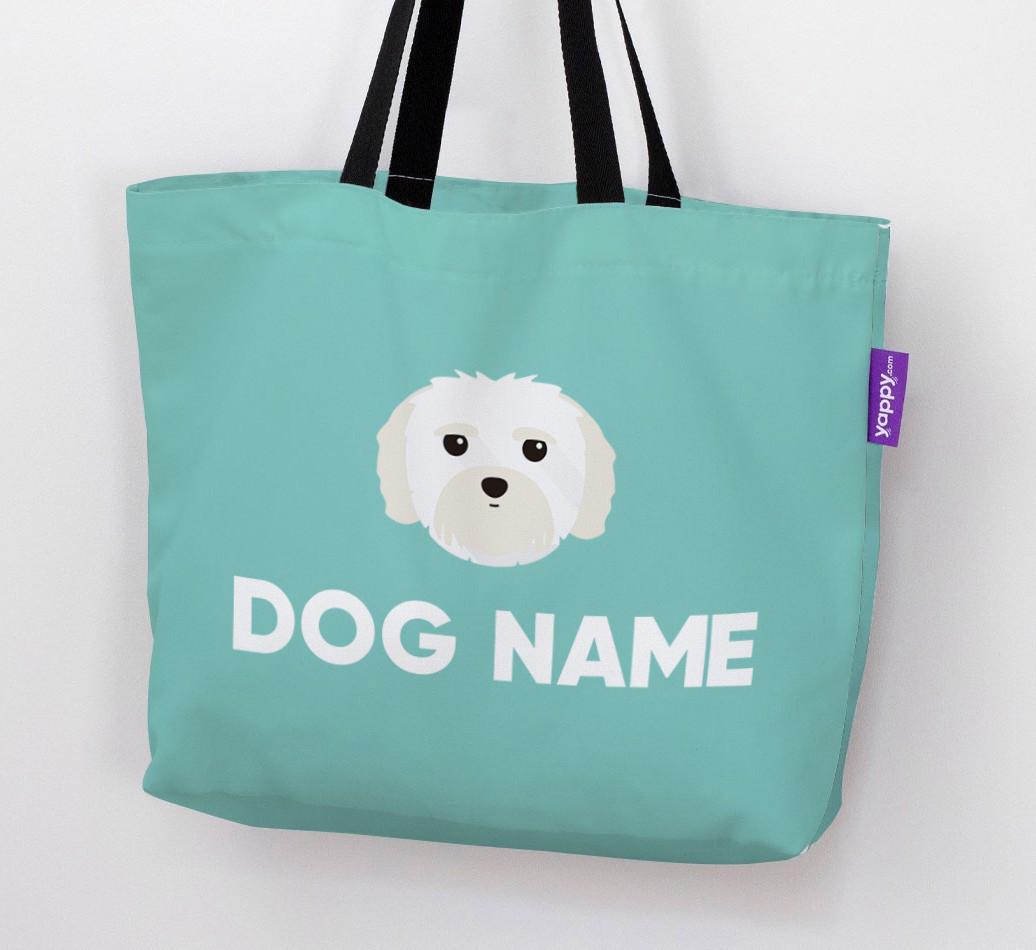 Personalized {dogsName} Icon Canvas Bag