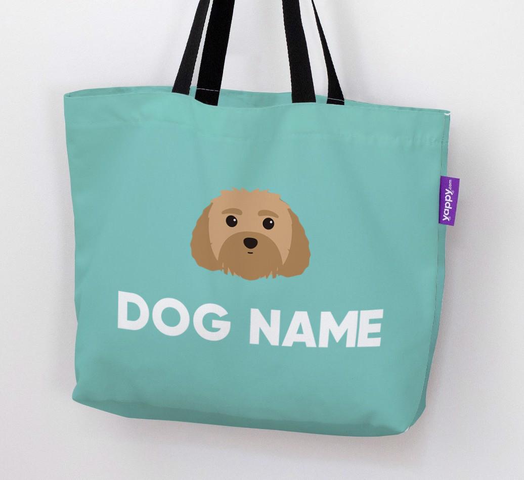 Personalized {dogsName} Icon Canvas Bag