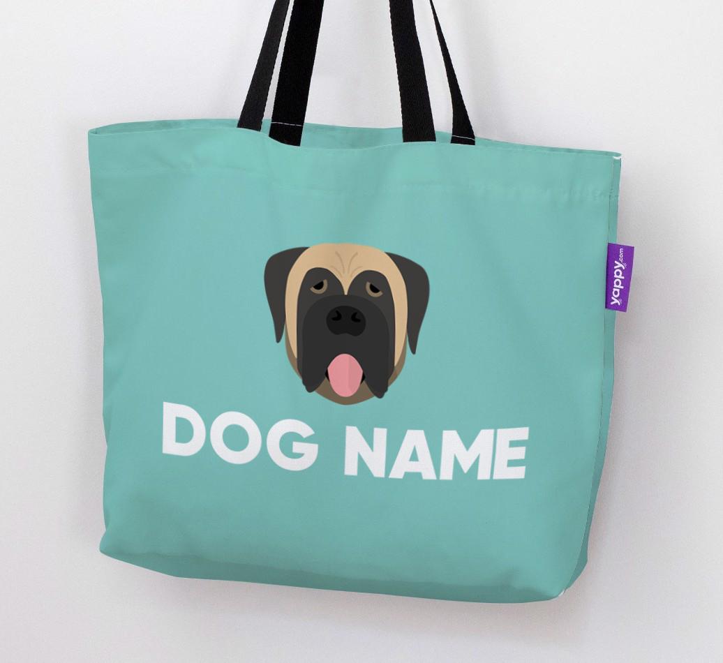 Personalized {dogsName} Icon Canvas Bag