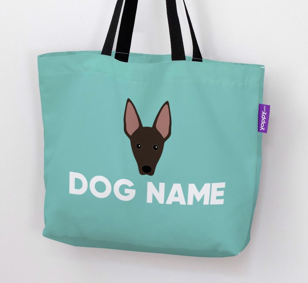 Personalized {dogsName} Icon Canvas Bag