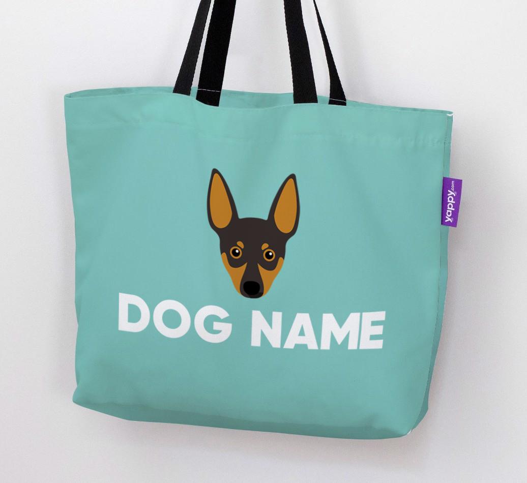 Personalized {dogsName} Icon Canvas Bag