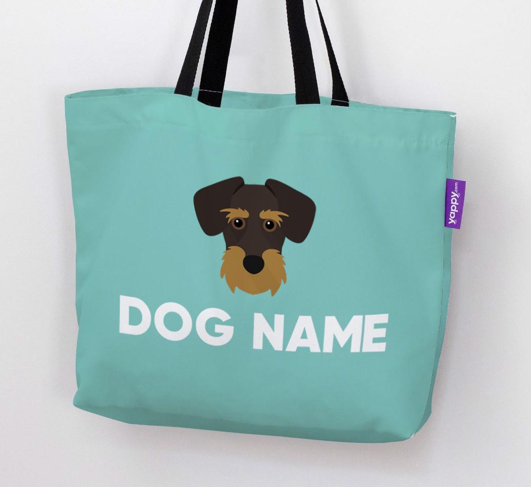 Personalized {dogsName} Icon Canvas Bag