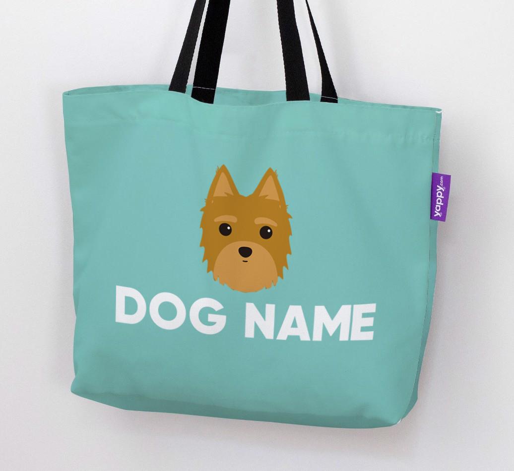 Personalized {dogsName} Icon Canvas Bag