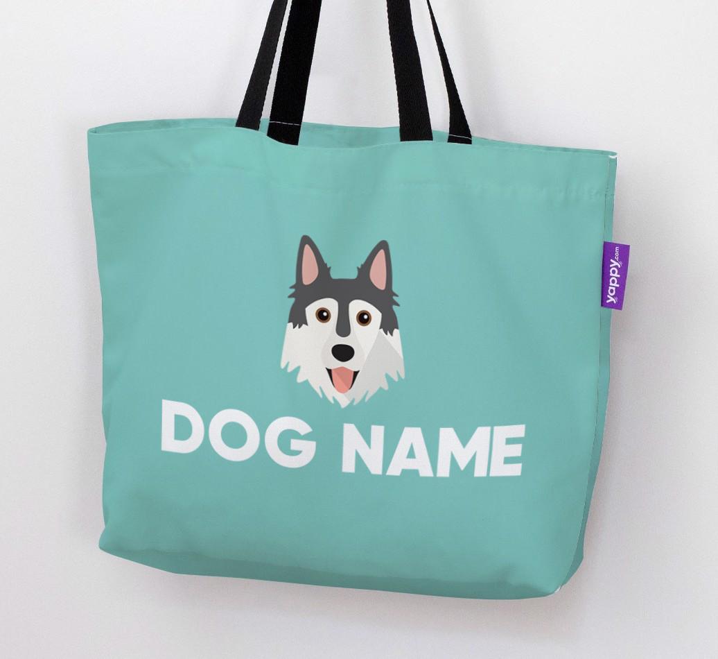 Personalized {dogsName} Icon Canvas Bag