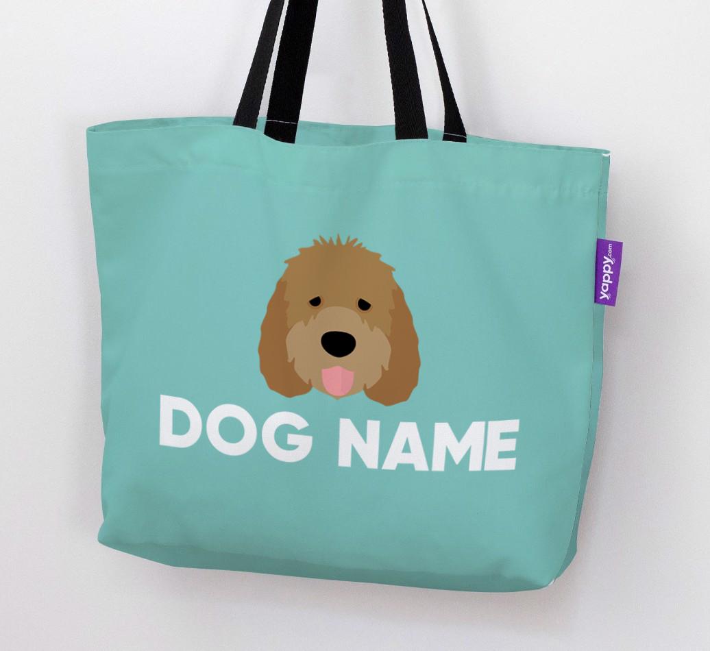 Personalized {dogsName} Icon Canvas Bag