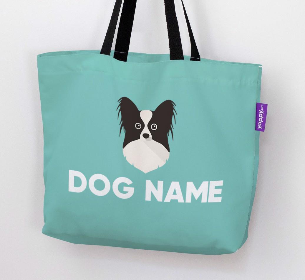 Personalized {dogsName} Icon Canvas Bag