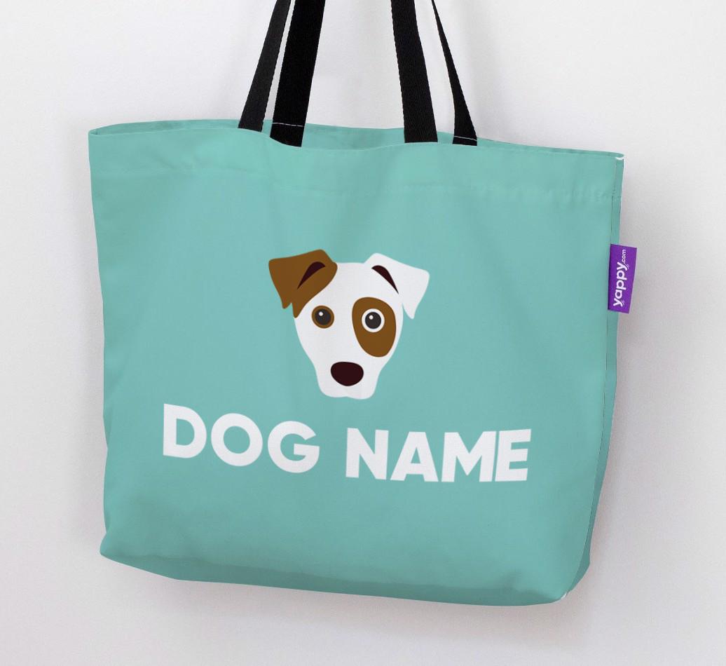 Personalized {dogsName} Icon Canvas Bag