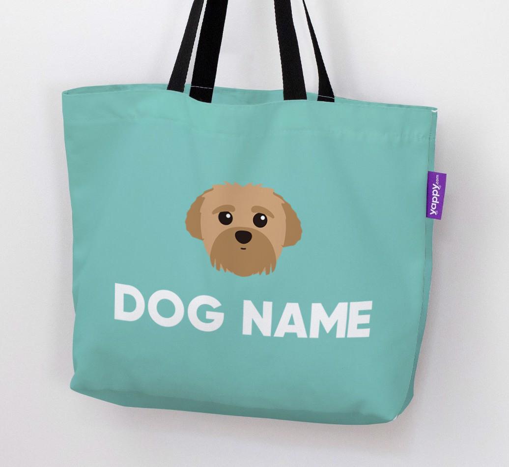 Personalized {dogsName} Icon Canvas Bag