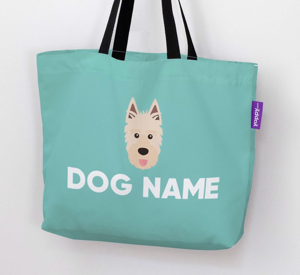 Personalized {dogsName} Icon Canvas Bag