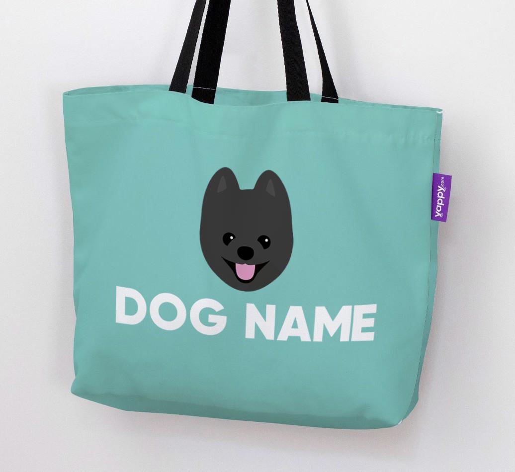 Personalized {dogsName} Icon Canvas Bag