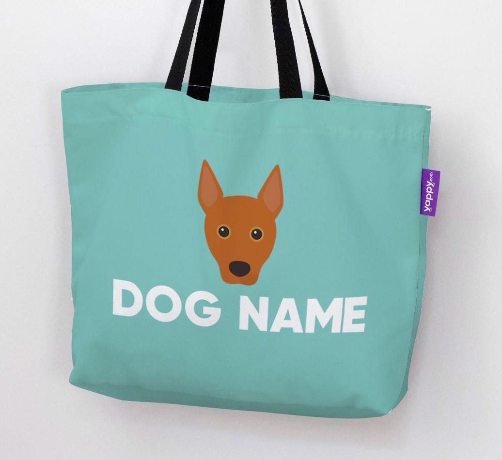 Personalized {dogsName} Icon Canvas Bag