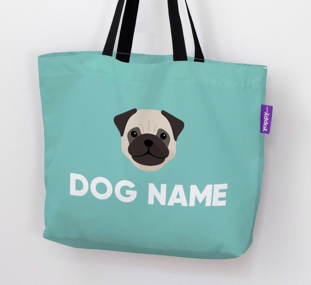 Personalised {dogsName} Icon Canvas Bag