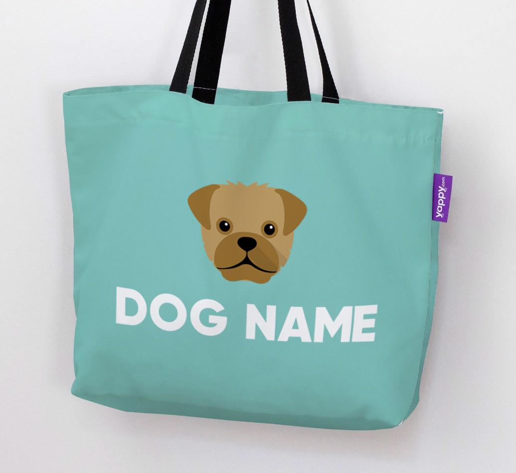 Personalized {dogsName} Icon Canvas Bag