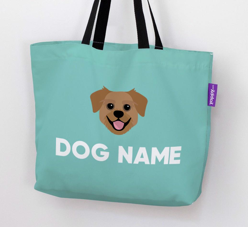 Personalized {dogsName} Icon Canvas Bag