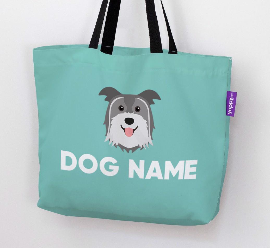 Personalized {dogsName} Icon Canvas Bag