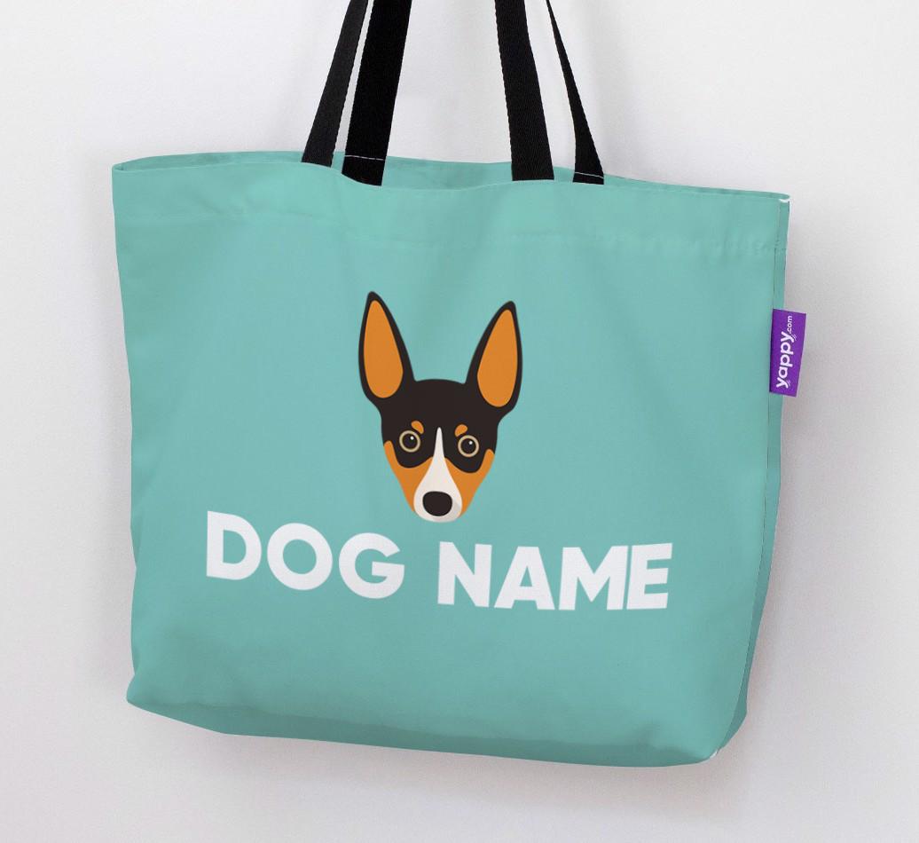 Personalized {dogsName} Icon Canvas Bag