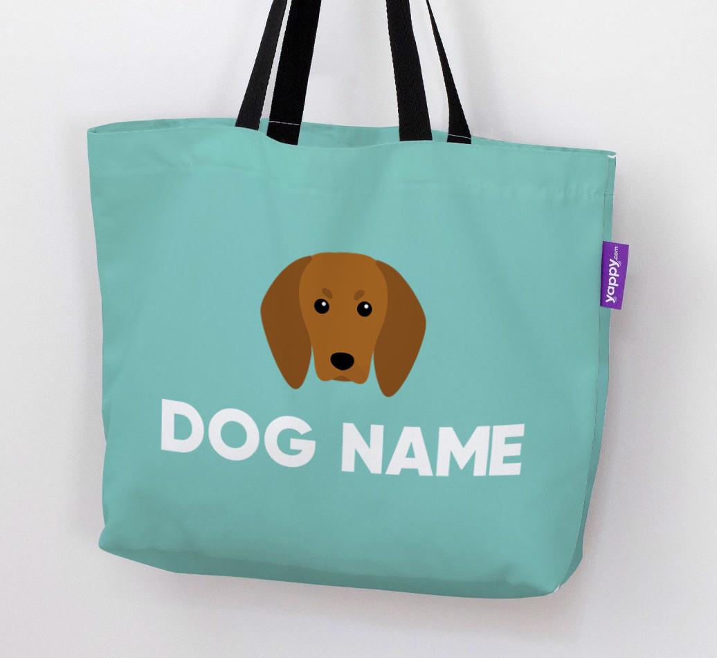 Personalized {dogsName} Icon Canvas Bag