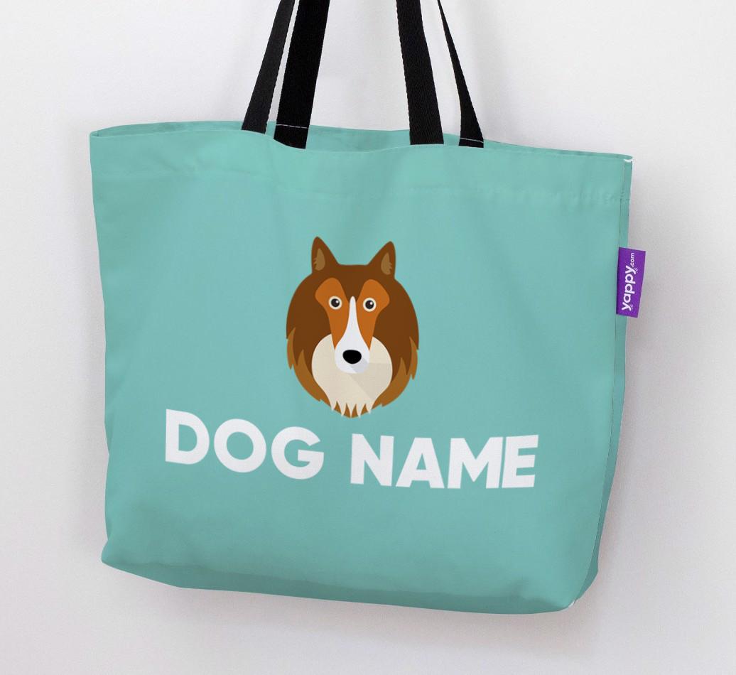 Personalized {dogsName} Icon Canvas Bag
