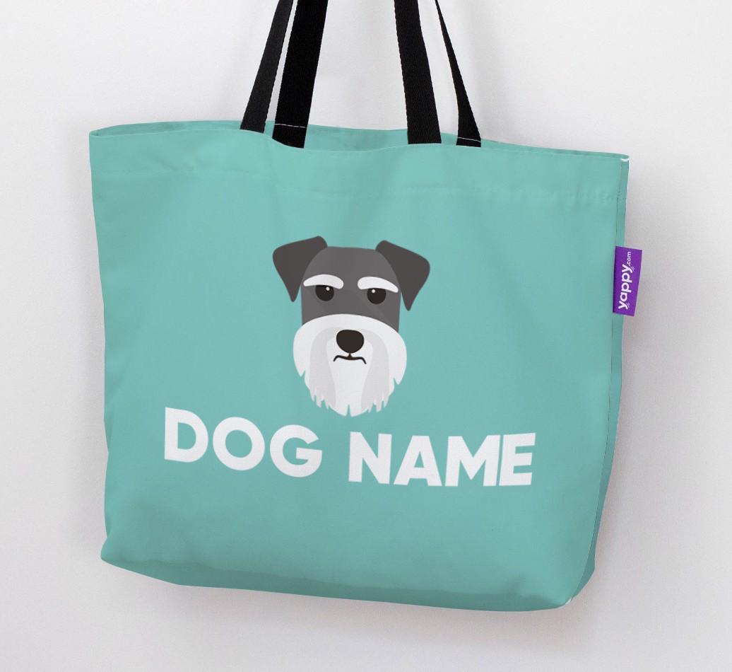 Personalized {dogsName} Icon Canvas Bag