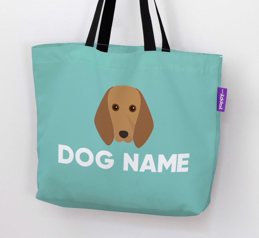 Personalized {dogsName} Icon Canvas Bag