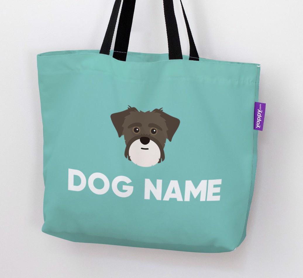 Personalized {dogsName} Icon Canvas Bag