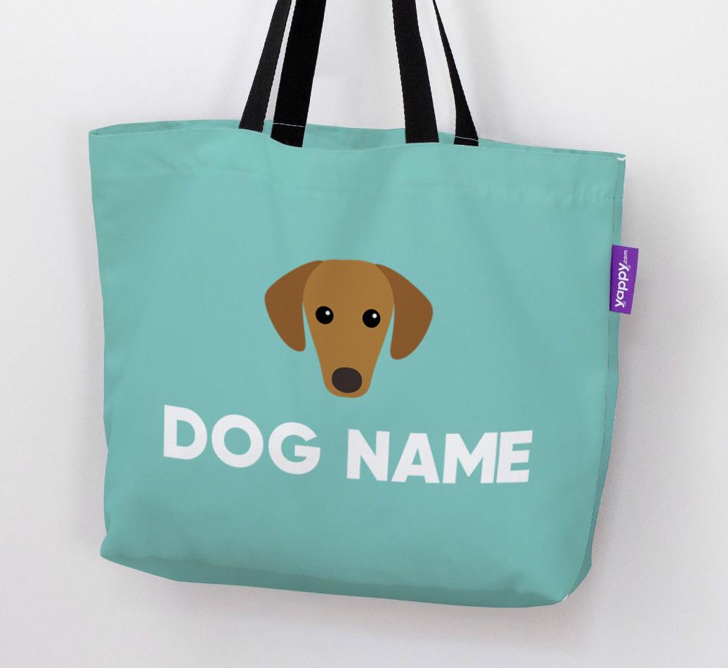 Personalized {dogsName} Icon Canvas Bag
