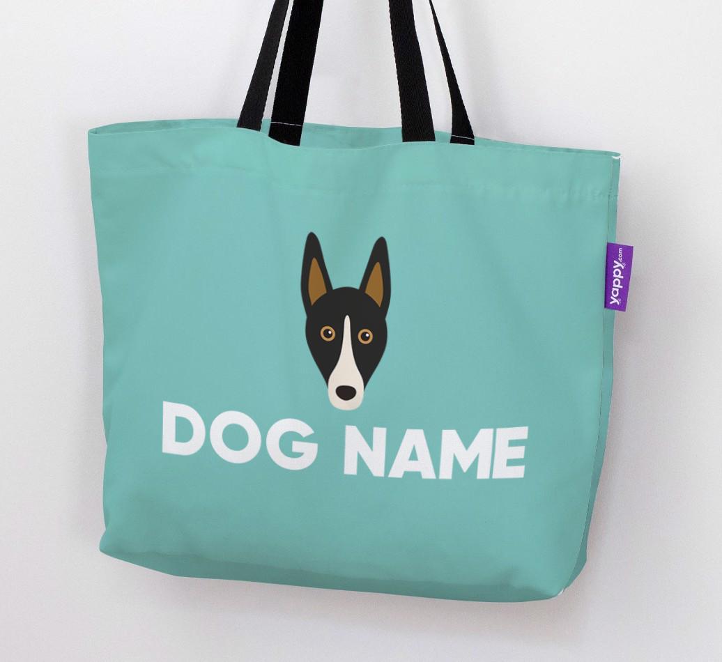 Personalized {dogsName} Icon Canvas Bag