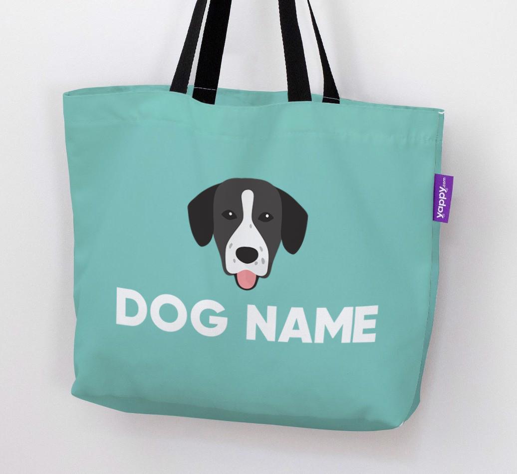 Personalized {dogsName} Icon Canvas Bag